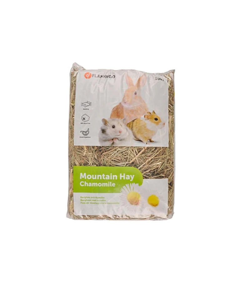 FLAMINGO Foin de montagne à la camomille 500g
