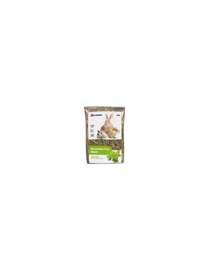 FLAMINGO Foin de montage avec menthe 500g