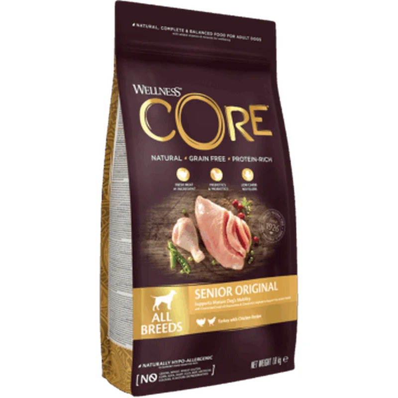 Well Core Chien Dry Croquettes-Dinde Poulet -1,8kg