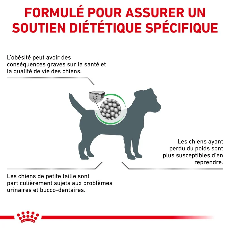 Royal Canin Veterinary Health Nutrition Chien Small Satiety