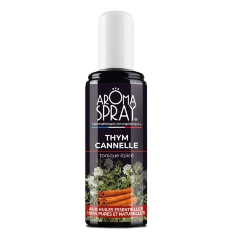 Aromaspray Thym Cannelle 100 ml - Tonique Epicé