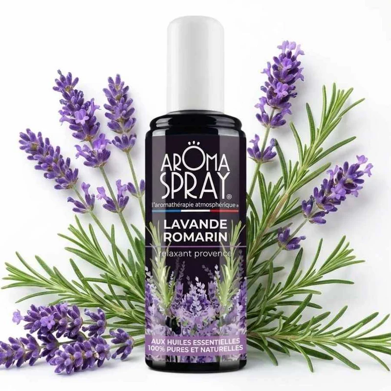 Aromaspray Lavande Romarin 100 ml - Relaxant Provence