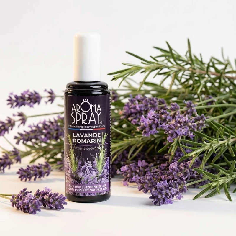 Aromaspray Lavande Romarin 100 ml - Relaxant Provence