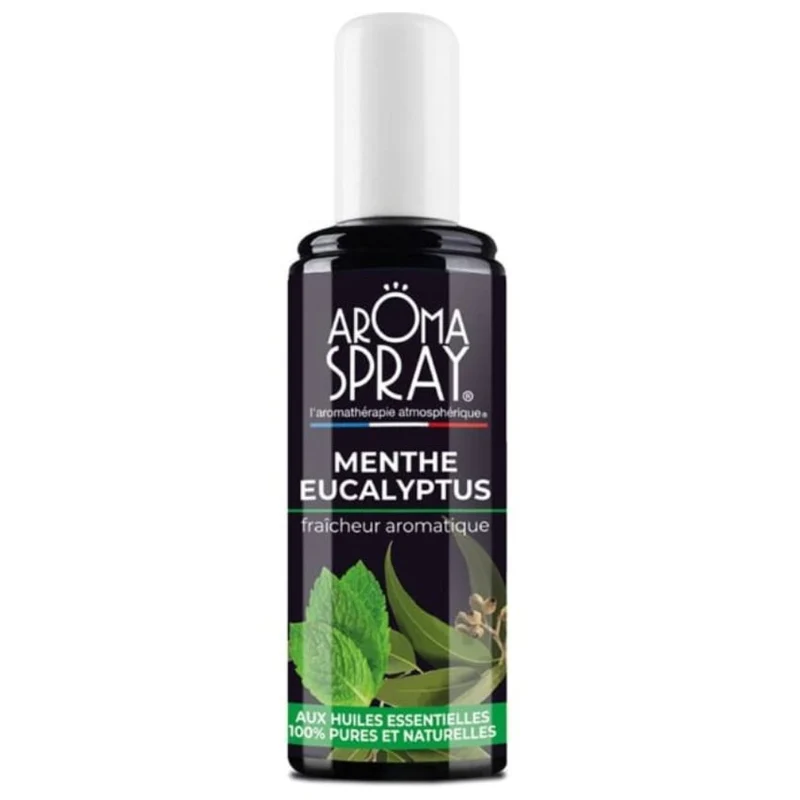Aromaspray Menthe Eucalyptus 100 ml - Fraîcheur Aromatique