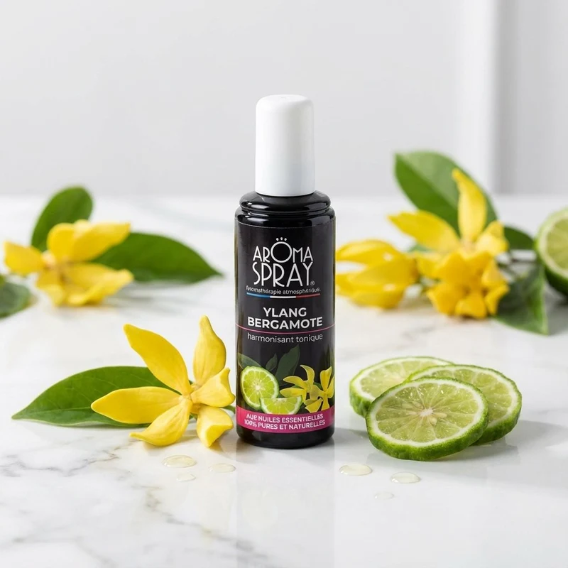 Aromaspray Ylang Bergamotte 100 ml - Harmonisant tonique