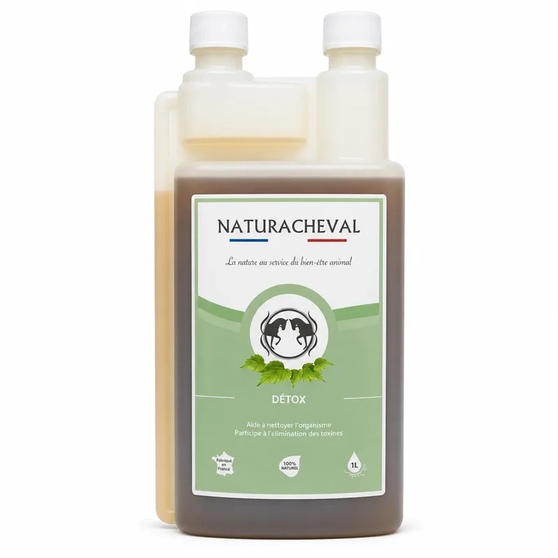 Detox Cheval - Draine et Purifie l'organisme - Naturacheval 1 L