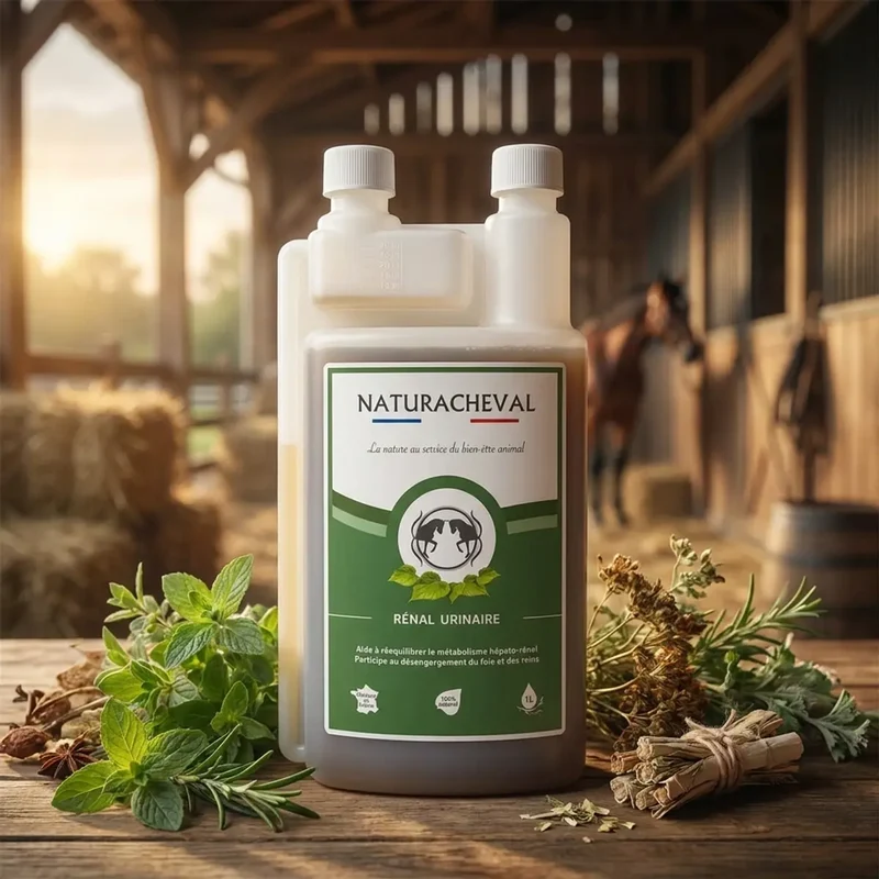 Renal'Urinaire - Foie et Reins du Cheval - Naturacheval 1 L