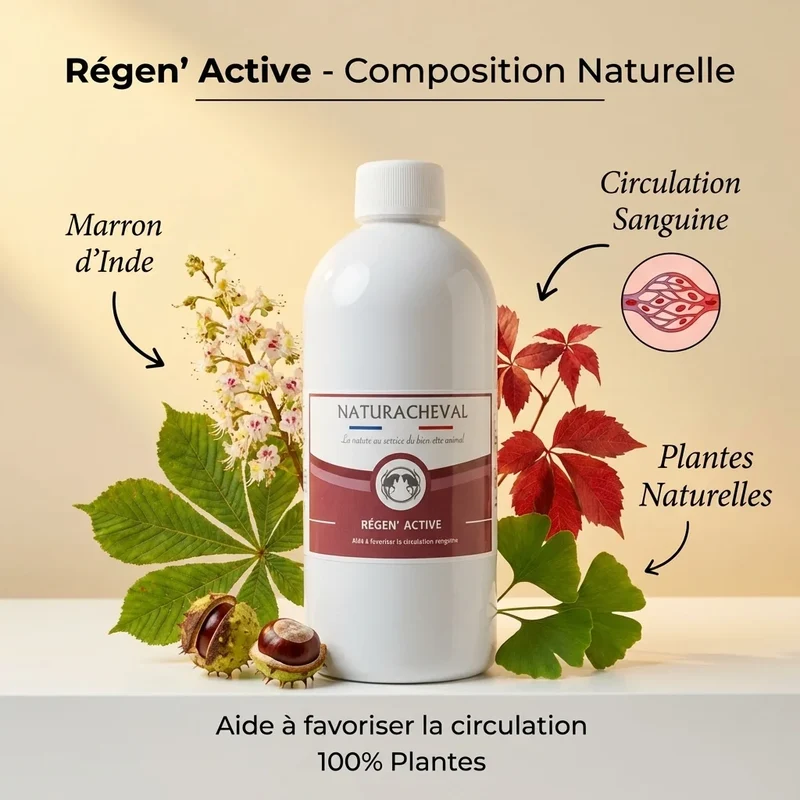 Régen' Active - Solution Naturelle contre la Fourbure - Naturacheval 500 ml