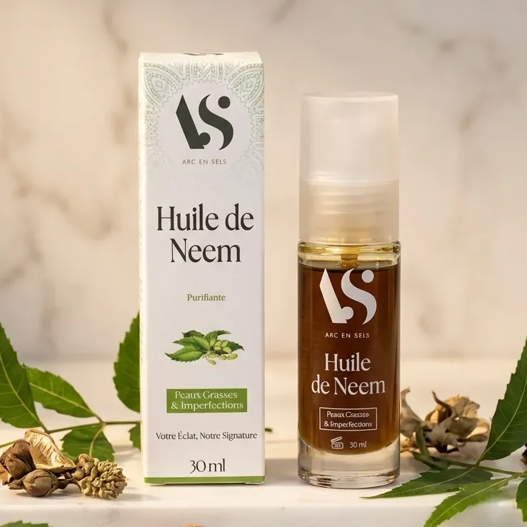 Huile de Neem Bio - Réparatrice - 30 ml - Arc en Sels