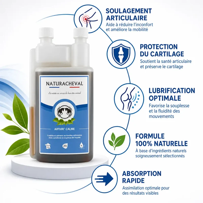 Arthri'Calme - Souplesse des articulations - 1L - Naturacheval