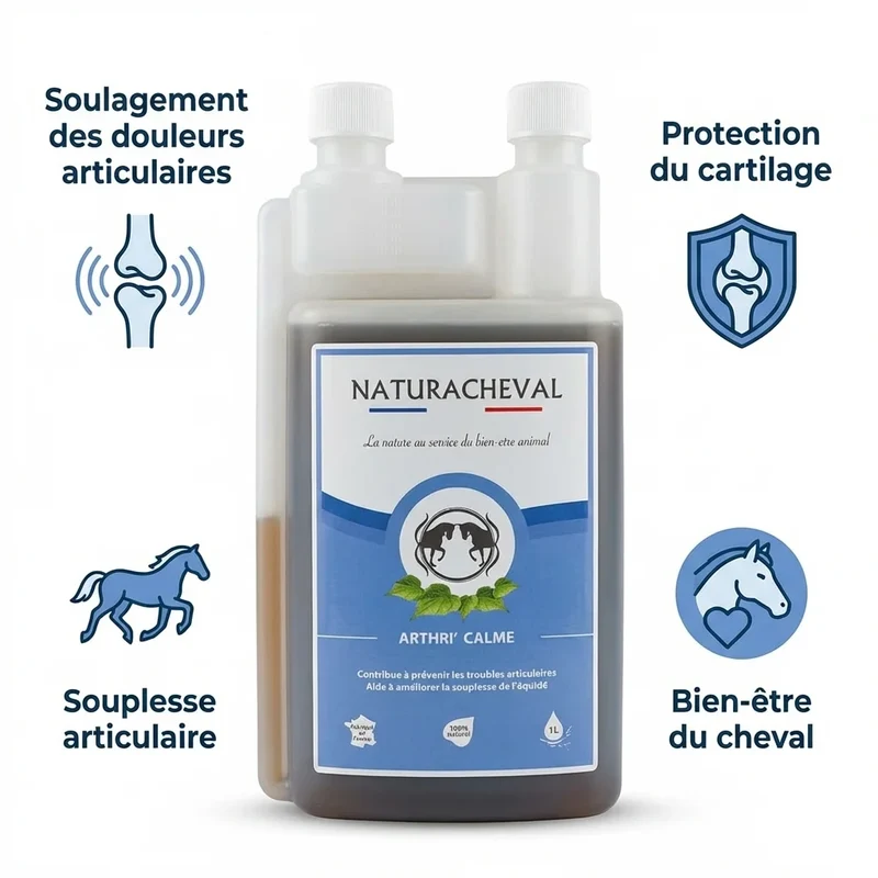 Arthri'Calme - Souplesse des articulations - 1L - Naturacheval