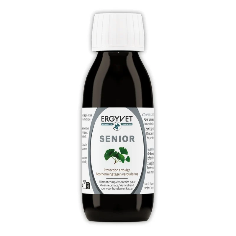 Ergyvet Senior - Protection Anti-âge - Chien et Chat - 100 ml