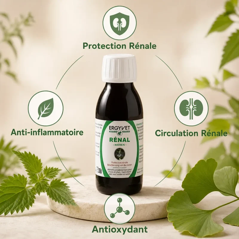 Protection Rénale - Chien et Chat - 100 ml - Ergyvet