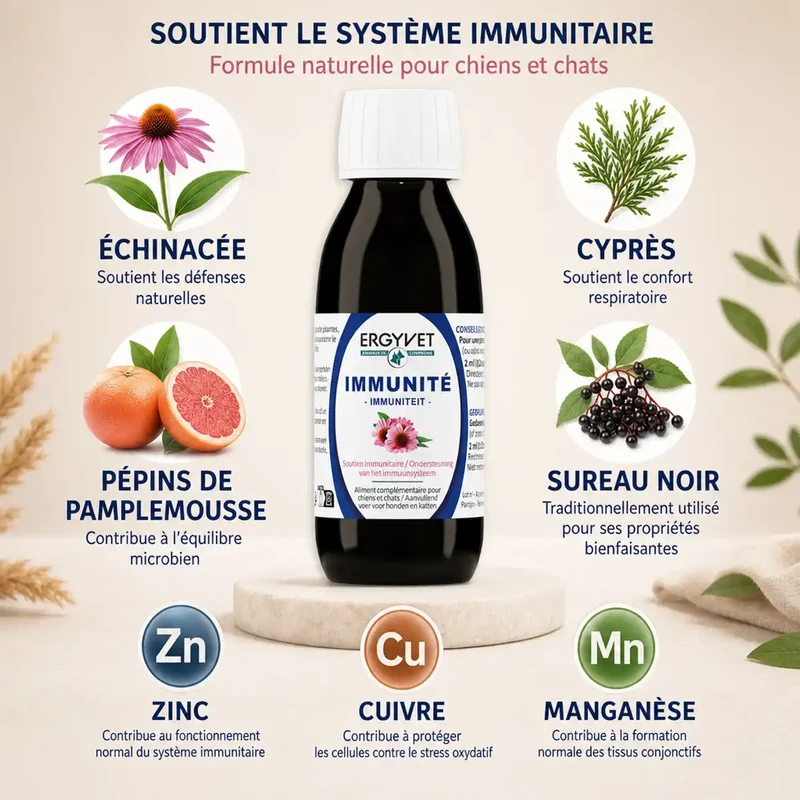 Immunité - Chien et Chat - 100 ml - Ergyvet