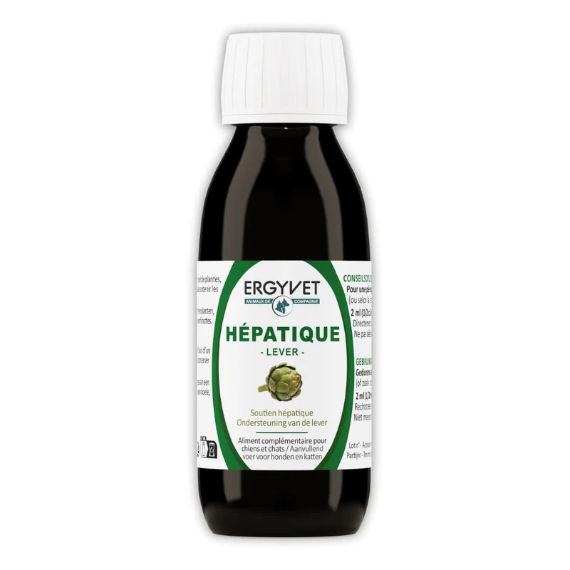 Soutien Hépatique - Chien et Chat - 100 ml - Ergyvet