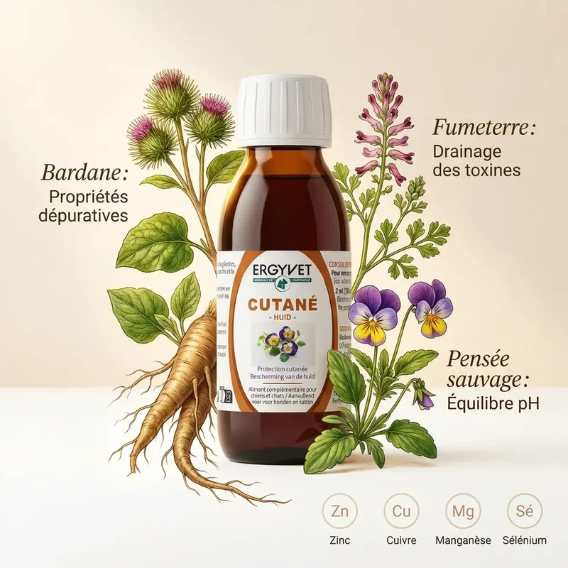 Protection Cutanée - Chien et Chat -100 ml - Ergyvet