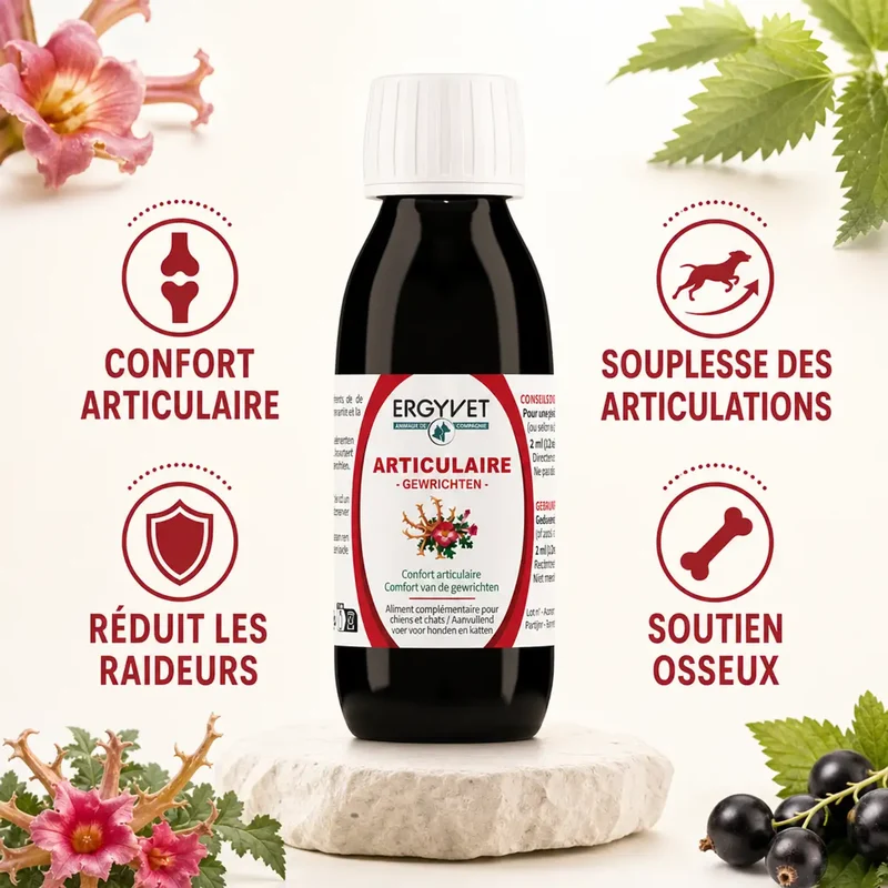 Confort Articulaire - Chien et Chat - 100 ml - Ergyvet