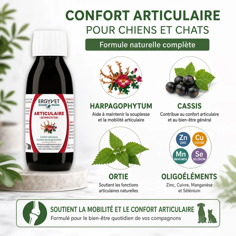 Confort Articulaire - Chien et Chat - 100 ml - Ergyvet
