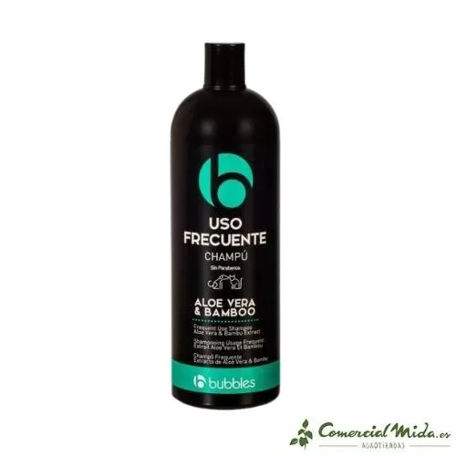 BUBBLES Shampoing Usage Fréquent pour Chiens