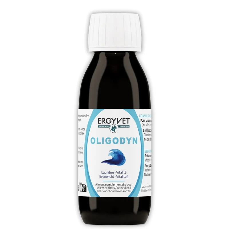 Oligodyn - Equilibre & Vitalité pour Chien et Chat - 100 ml - Ergyvet