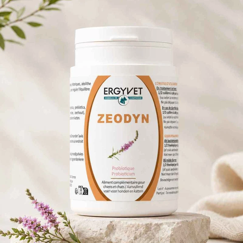 Zeodyn - Probiotique Chien et Chat - 70g - Ergyvet