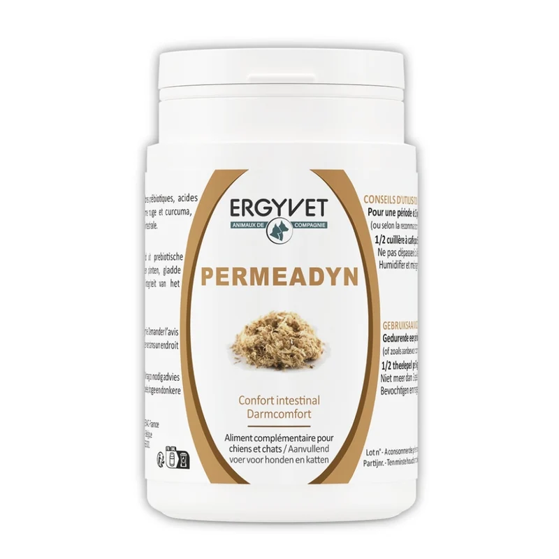 Permeadyn - Confort Intestinal Chien et Chat - 70g - Ergyvet