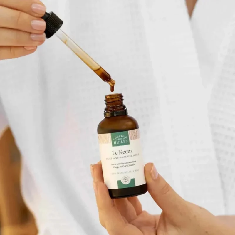 Huile de Neem BIO 50 ml - Anti-imperfections - Comptoir des Huiles