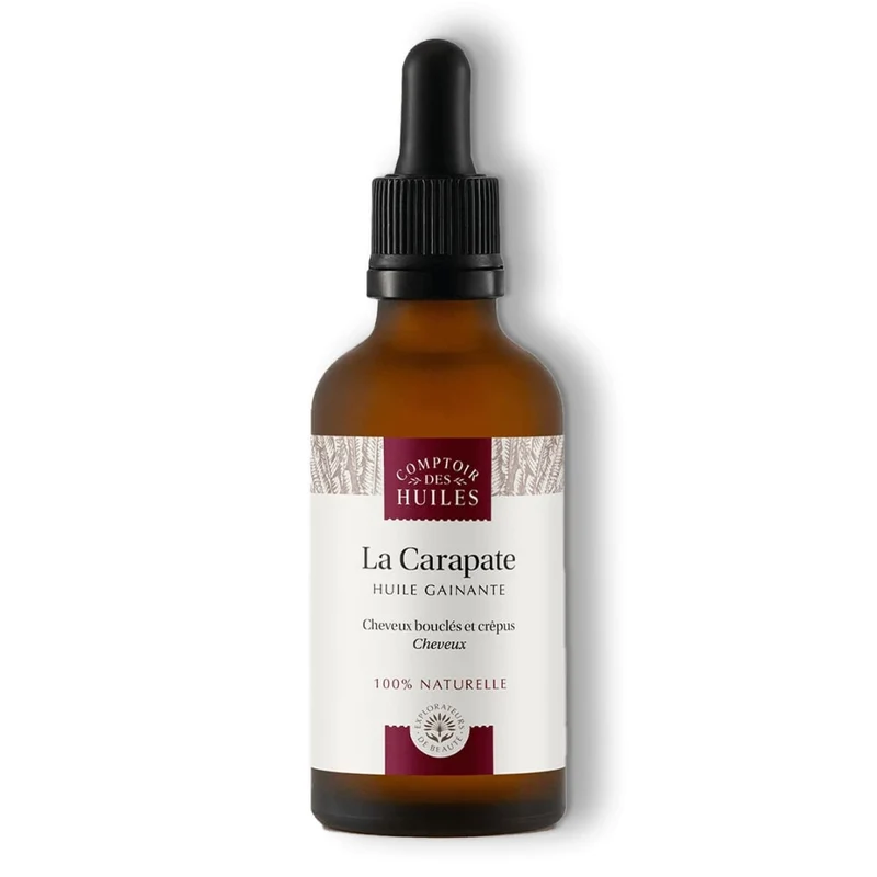 Huile de Carapate Bio (Ricin Noir) 50ml - Gainante & Fortifiante - Comptoir des Huiles