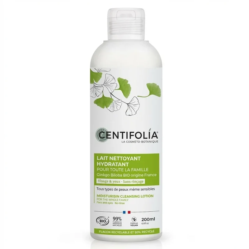 Lait Nettoyant Hydratant Pour Toute La Famille - 200ml - Centifolia