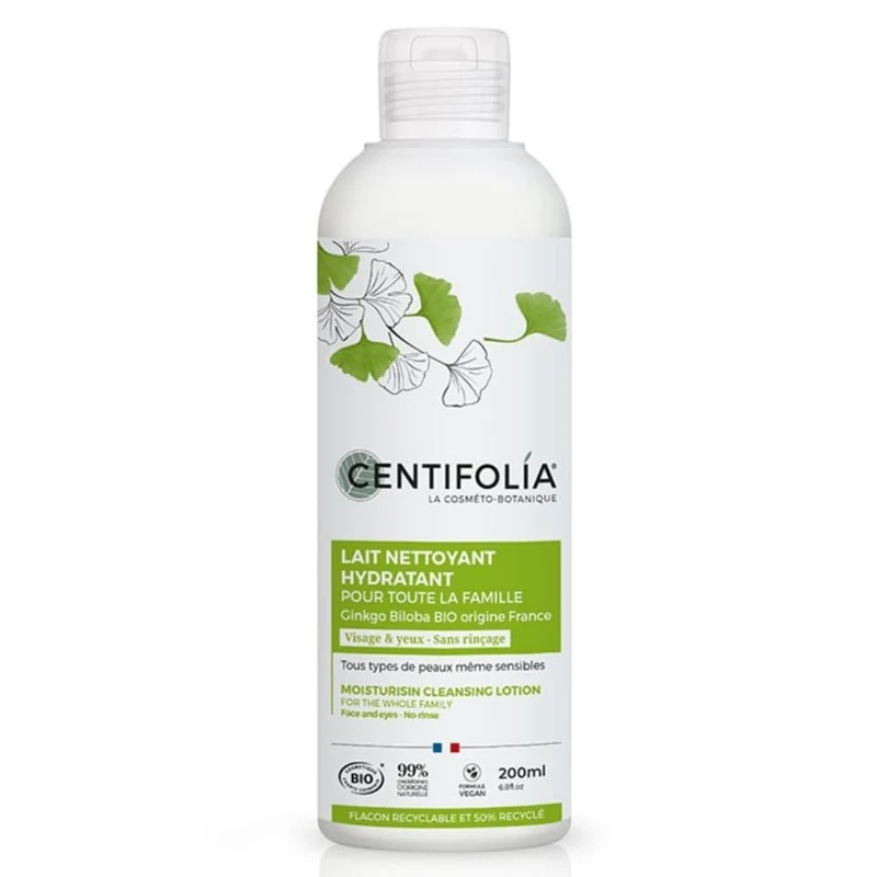 Lait Nettoyant Hydratant Pour Toute La Famille - 200ml - Centifolia