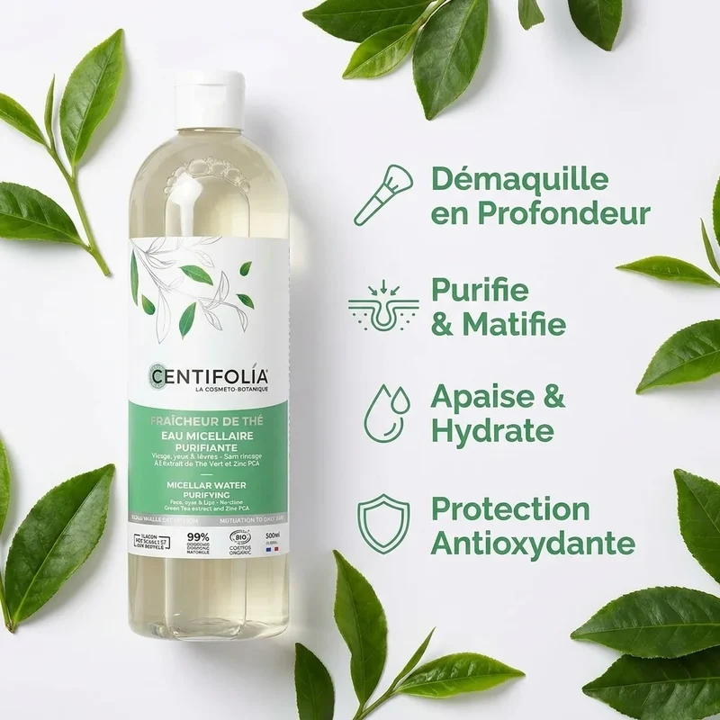 Eau Micellaire Purifiante - 500 ml - Centifolia
