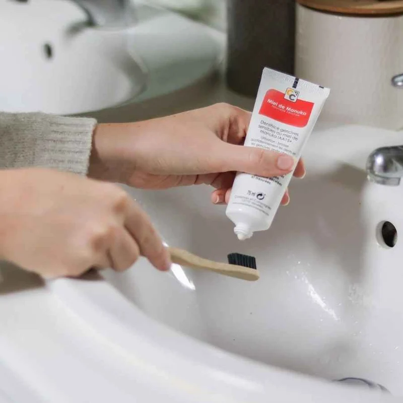 Dentifrice Bio au Miel de Manuka pour Gencives Sensibles - Comptoirs et compagnies