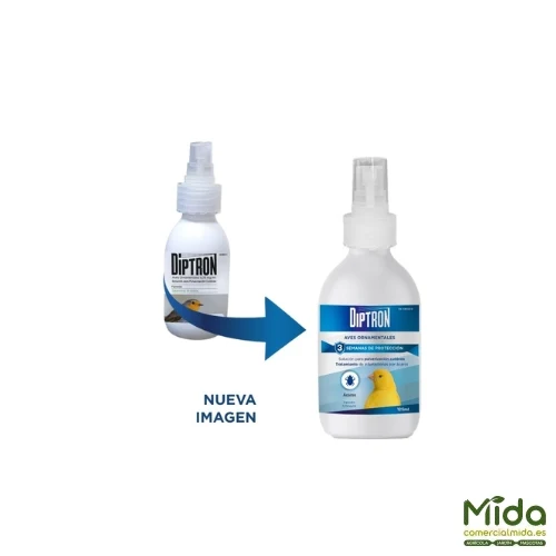 Spray Anti-Acariens Oiseaux Ornementaux DIPTRON 0.75 Oiseaux