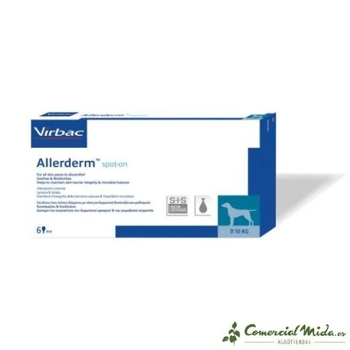 VIRBAC Allerderm Spot-On Pipettes Chiens et Chats