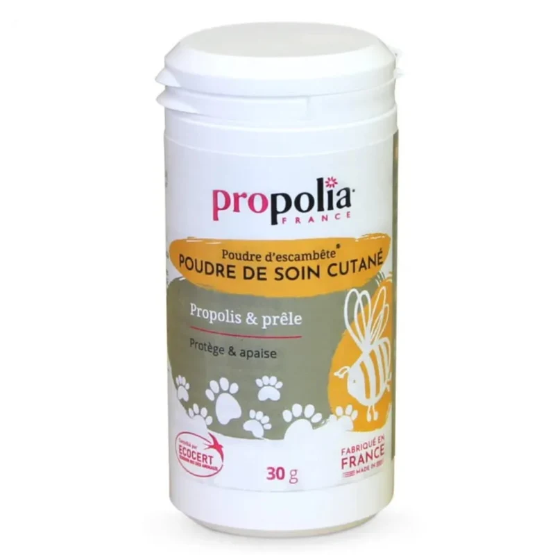 Poudre de Soin Cutané Chien & Chat - Protège & Apaise - Propolia