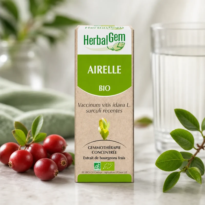 Airelle Bio - Extrait de Bourgeons Frais - 30 Ml - HerbalGem