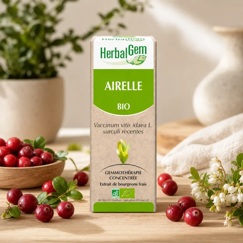 Airelle Bio - Extrait de Bourgeons Frais - 30 Ml - HerbalGem