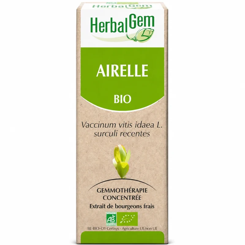 Airelle Bio - Extrait de Bourgeons Frais - 30 Ml - HerbalGem