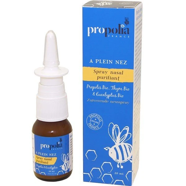 Spray Nasal Propolis & Plantes 20ml - Décongestionnant Naturel - Propolia