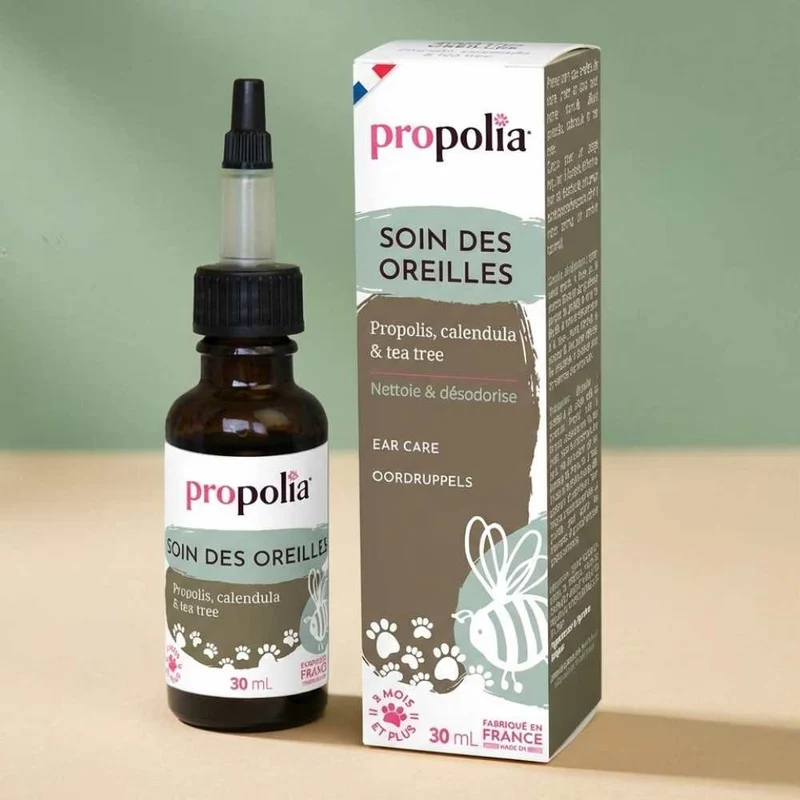 Soin des Oreilles pour Animaux - 30 ml - Propolia