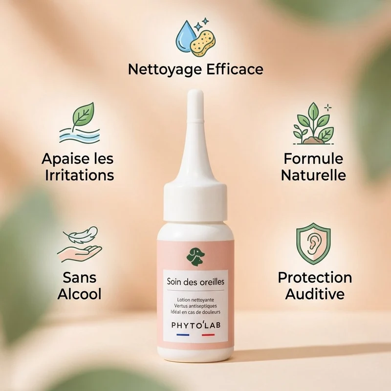 Soin des oreilles pour Chien et Chat - 30 ml - Phyto'Lab