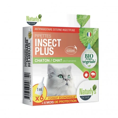 Pipettes Insect Plus Bio Chat
