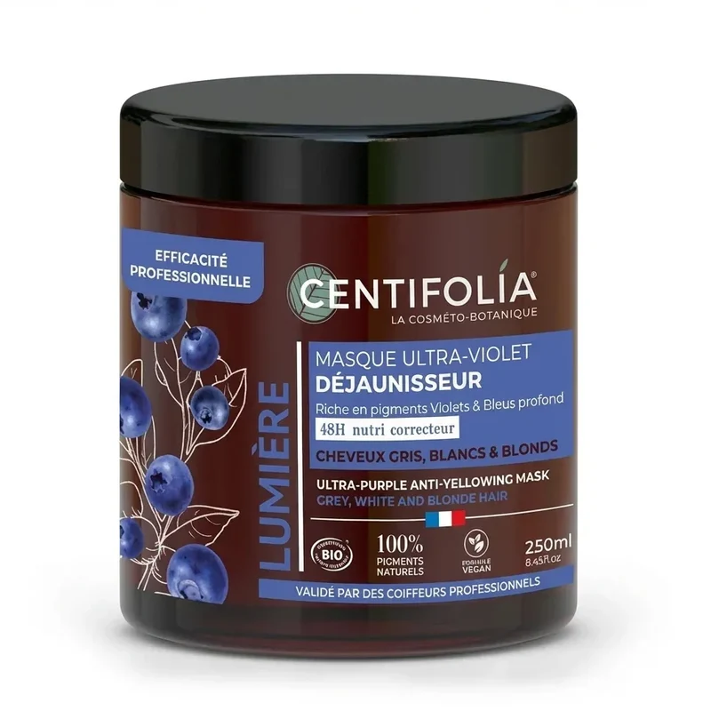 Masque Ultra Violet Déjaunisseur - 250ml - Centifolia