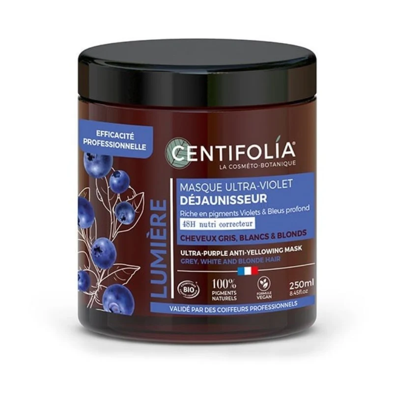 Masque Ultra Violet Déjaunisseur - 250ml - Centifolia
