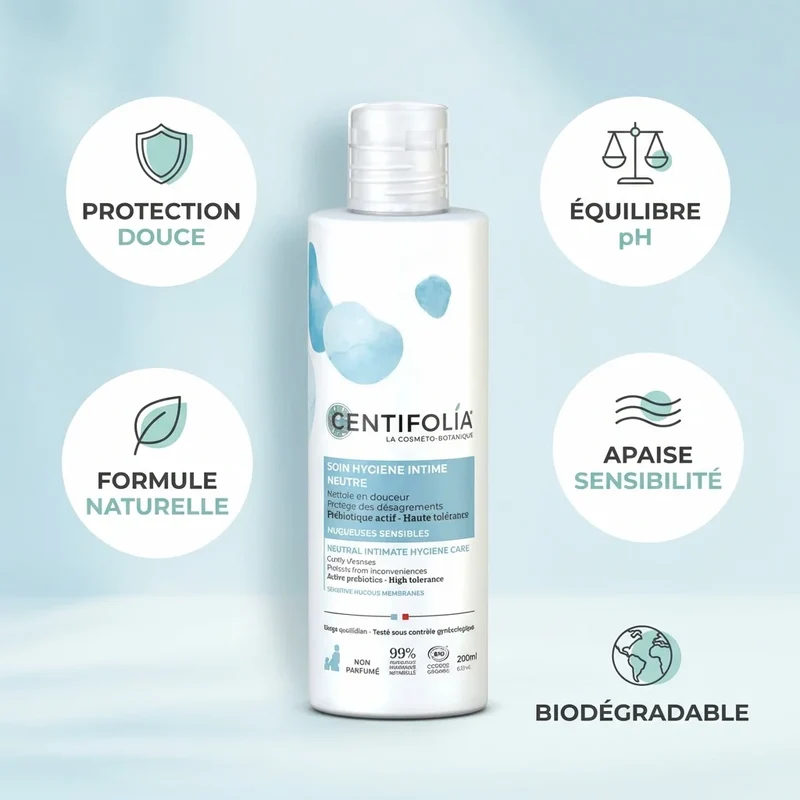 Soin Hygiène Intime Neutre - 200ml - Centifolia