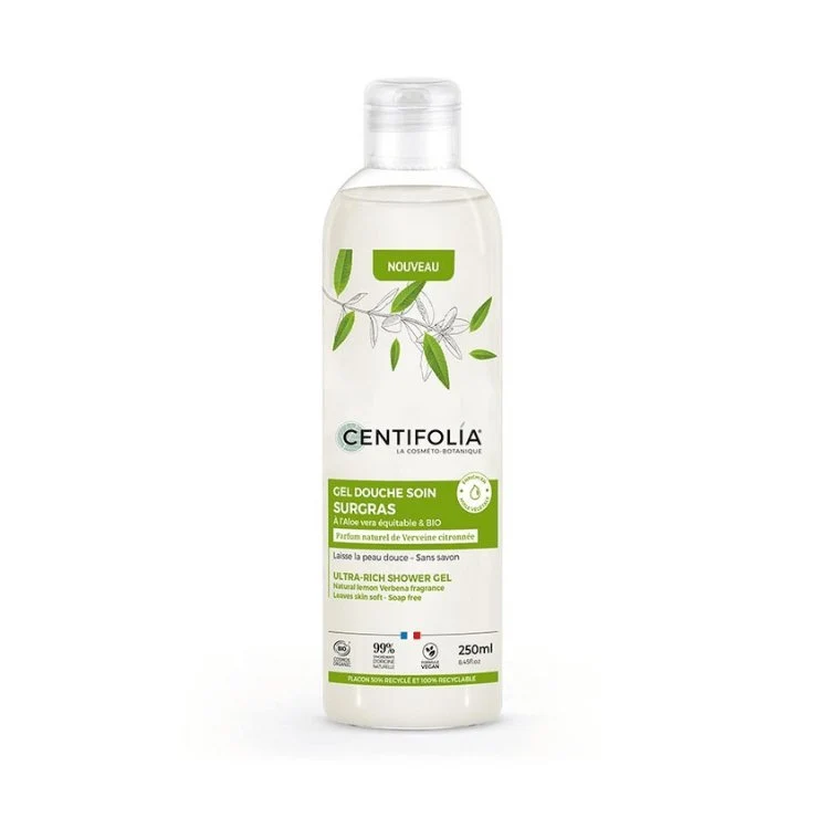 Gel Douche Surgras Parfum Verveine Citronnée - 250ml - Centifolia