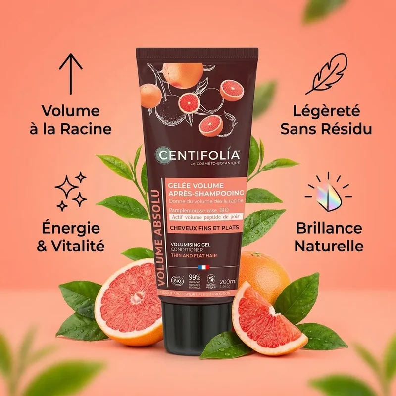 Gelée Volume Après-Shampooing - 200ml - Centifolia