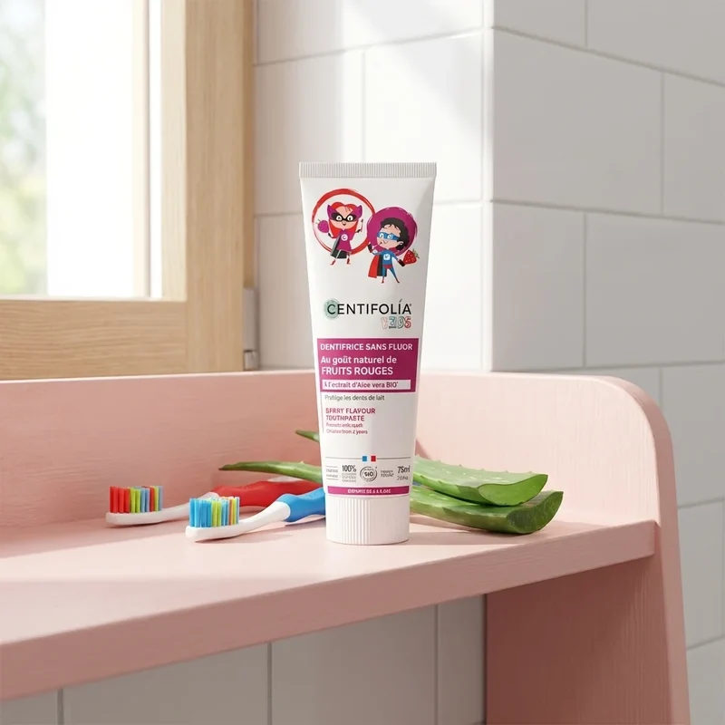 Dentifrice Fruits Rouges Enfants - 75ml - Centifolia