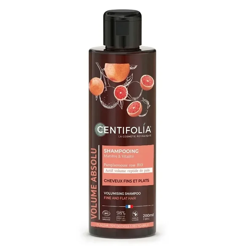 Shampooing Volume - Cheveux Fins et Plats - 200ml - Centifolia