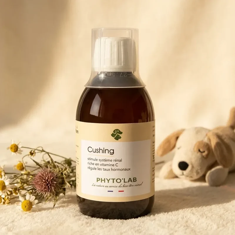 Cushing Dogs 250ml - Traitement Naturel Maladie de Cushing - Phyto'Lab